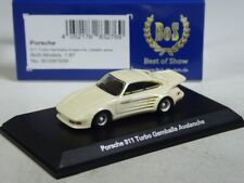 (KI-08-33) BOS Porsche 911 Turbo Gemballa white in 1:87 in OVP