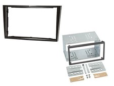 Einbaurahmen Set Doppel DIN Autoradio für Opel Astra H Corsa D Zafira B Klavierl