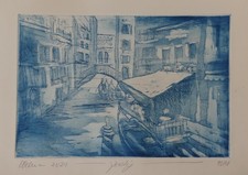 Radierung Horst Uhlemann