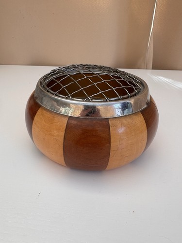 Vintage holz blumengesteck - vintage,