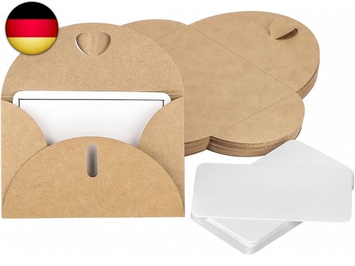Kraftpapier umschläge 100pcs - umschläge,