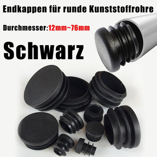Runde kunststoff endkappen - runde,