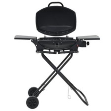 Gasgrill Tragbar Brenner Grillwagen Grill Gartengrill Standgrill BBQ vidaXL