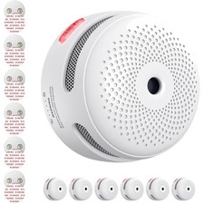 Mini Rauchmelder Set mit 10