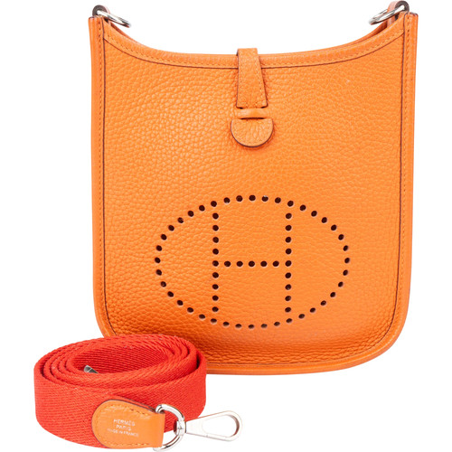 Hermès orange clemence - hermès,