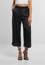 Damen Satin Wide Leg 7/8 Hose