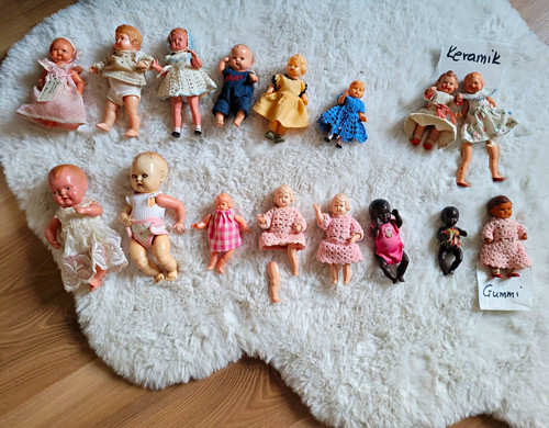Konvolut minipuppen aus - minipuppen,