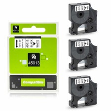 3x Schriftband Kompatibel Dymo