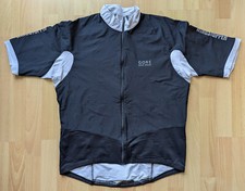 Gore Bike Wear Radshirt Windstopper Radtrikot schwarz-weiß XXL