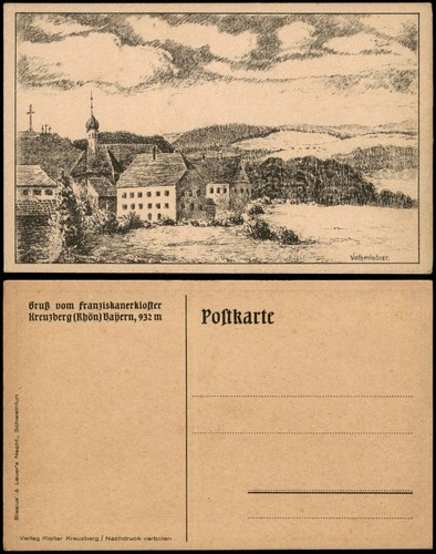 Ansichtskarte bischofsheim - ansichtskarte,