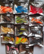 Spro Trout Master Worm 65 65mm Garlic Knoblauch Aroma UV Farben Gummifisch OVP