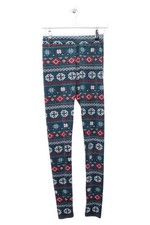 hunkemöller Damen Leggings M Mehrfarbig Weihnachtlich Norwegermuster Hose