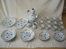 Kaffeeservice 12 Personen Bing & Gröndahl Musselmalet geschuppt 1. Wahl 41 Teile