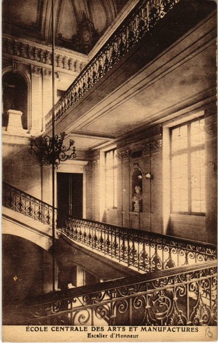 Cpa paris ecole centrale - ecole,