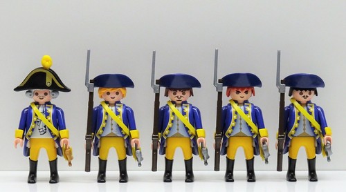 Soldaten offizier blau - 4,