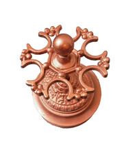 Vintage runder lackierter