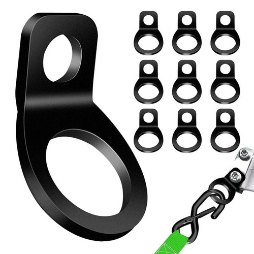 10pcs zurrgurtringe edelstahl - 10pcs,