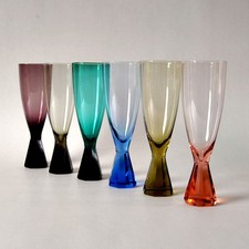 6 farbige FRIEDRICH Kristall