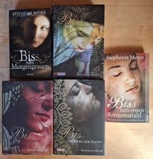 Stephenie Meyer Twilight Saga 1 - 5 / Biss zum Morgengrauen Mittagsstunde ...