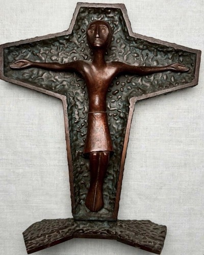Bronze altarkreuz 5kg - bronze,