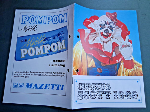 1969 programm cirkus - 1969, (s)