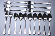 408g 800er Silberbesteck Wilkens Kuchengabel Kaffeelöffel Teelöffel 16-teilig