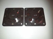 1 Paar Isophon Elektrostaten STH75 (7,5x7,5cm) aus Union Radio (Modell?)