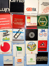 Streichholzbriefchen*verschiedene*Konvolut-57 Stück!!Sammlungsauflösung