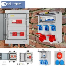 Solar Anschlusskasten Photovoltaik DC Überspannungsschutz PV BAUSTROMVERTEILER⭐