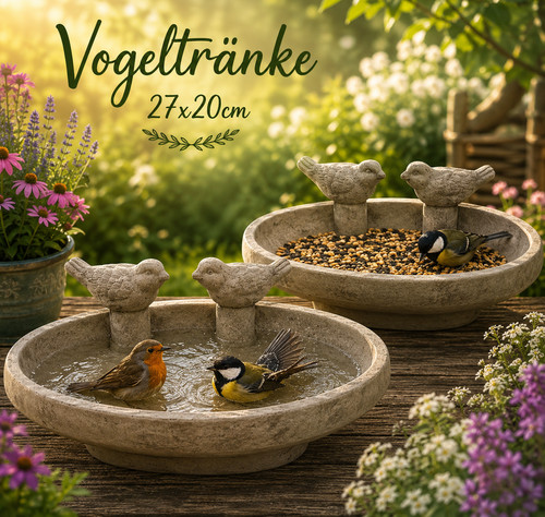 Vogeltränke vogel bad - bad, tränke