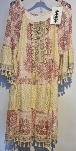 Made italy boho - italy,, kleid