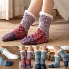 Damen Flauschige Hüttenschuhe