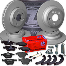 Mercedes E-220CDI (W211) Bremsscheiben Bremsbeläge Bremse Bremsen Zimmermann