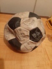 Fußball WM Ball Mit UNTERSCHRIFTEN Der SPIELER 