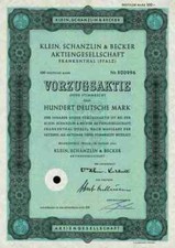Klein Schanzlin Becker 1961
