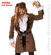 Piratenmantel mit Gürtel