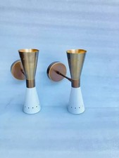 1950er Mid Century Messing