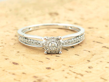 Brillantring Weißgold * Gold