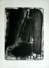 HANS HARTUNG - Lithographie Großformat - L-9-1973- H.C. signiert