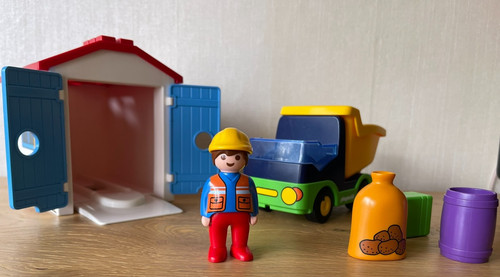 Playmobil 123 kipplaster - 123,