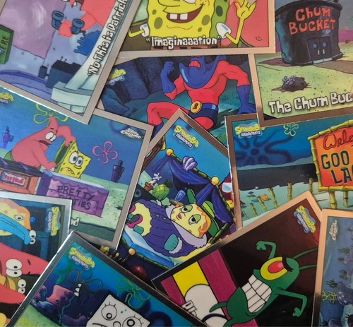 Topps chrome spongebob 25th - spongebob,