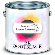 FARBENLÖWE 2K Bootslack Yachtlack Bootsfarbe Yachtfarbe GFK / Kunststoff !TOP!