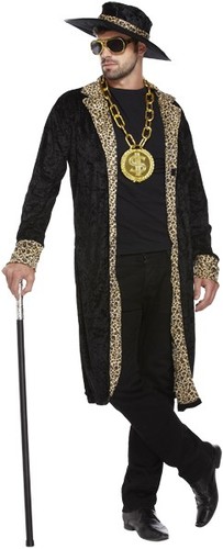 Herren schwarz zuhälter - schwarz,