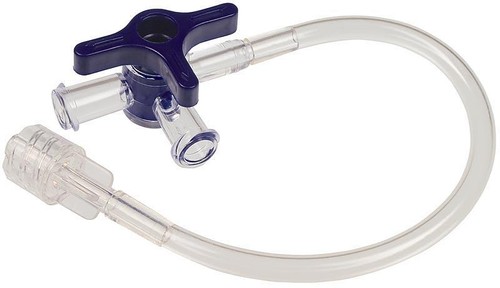 Dreiwegehahn mit - 1,