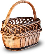 Einkaufskorb Weidenkorb Autokorb Korb Korbwaren Weide Präsent Korbgeflecht KZ8