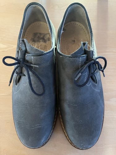 Lega blaue trachtenschuhe - lega,