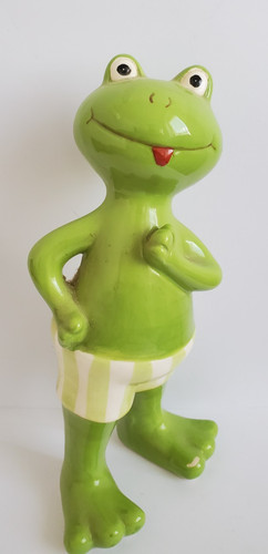 Vintage keramik frosch - vintage,
