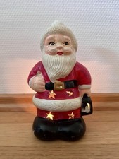 Windlicht Weihnachtsmann