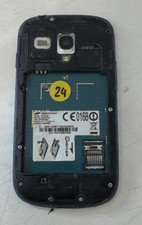 Samsung Galaxy S3 mini  Display Defekt HauptPlatine Kamera MotherBoard Ok Blau