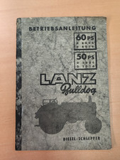 ORIGINAL Lanz 50ps 60ps D5006 5016 6006 6016 Betriebsanleitung traktor MK8